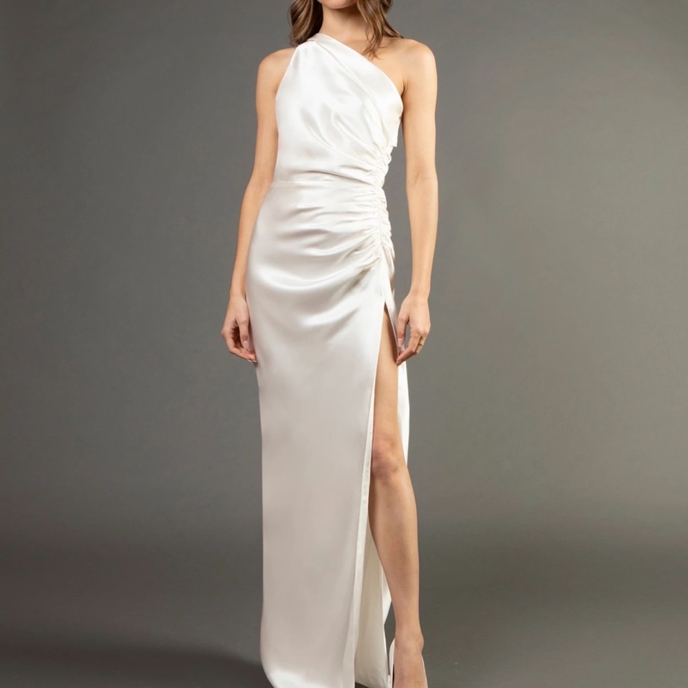 Michell Mason 100% pure silk evening gown